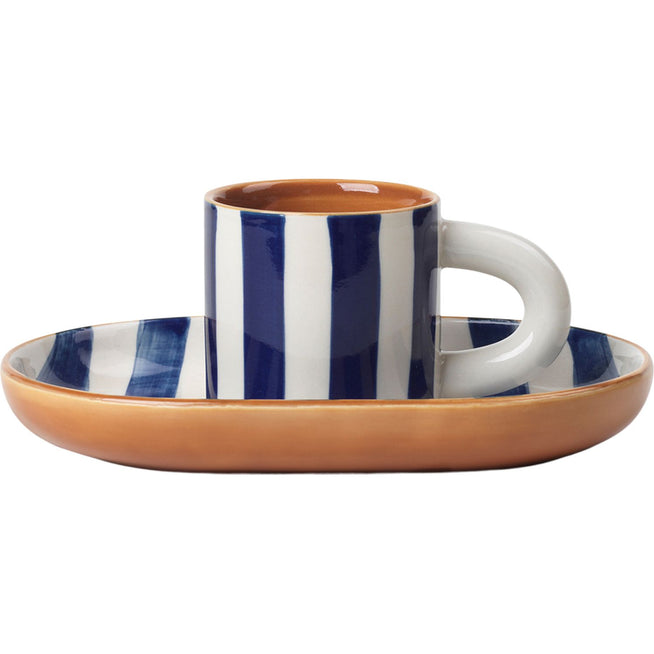 Photo of Milu Snack Set - Children's Cup - Blue - W: 19 x H: 7.5 x D: 13.3 cm