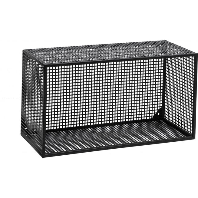 Photo of Wire Wall Cabinet L - Black