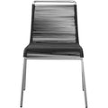 Thumbnail photo of M20 Teglgård Cord Chair Black-stainless Steel