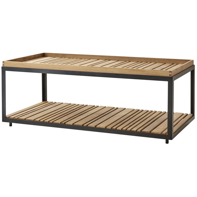 Photo of Level Havebord - Tick Top - 122 x 62 cm, Lava Grey