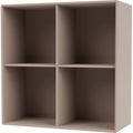 Thumbnail photo of Show Bookcase, Suspension Rail - Mushroom - Hyllsystem - Peter J. Lassen - Beige - Mdf