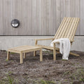 Thumbnail photo of Between Lines Deck Chair - Lounge Chairs - Blue - Wood