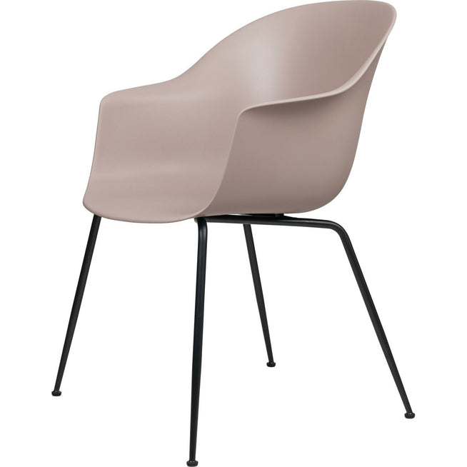 Photo of Bat Dining Chair, Un-Upholstered, Conic Base