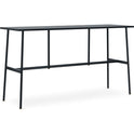 Union Bar Table - Højbord - Sort - H95,5 - L: 190 X D: