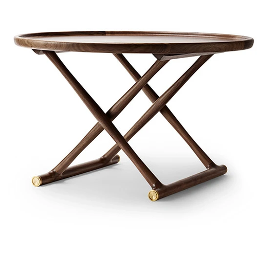Photo of The Egyptian Table by Mogens Lassen (ø: 100 cm, walnut