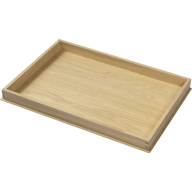 Photo of A232 Drawer for sideboard Børge Mogensen 6x59x41 cm small - lacquered oak/natural