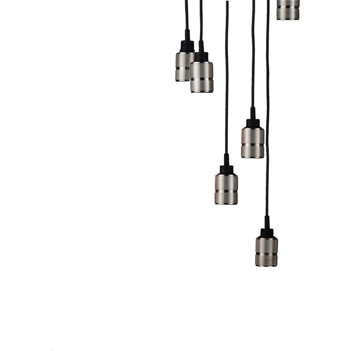 Photo of Buster + Punch - Hooked Pendant 6.0 Nude / Steel - 2m - Pendellampor - Massimo Buster Minale - Svart