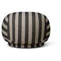 Thumbnail photo of Rico Pouf - Puf - Louisiana - Black/white - Ø60 X H41 Cm