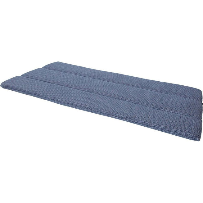 Photo of Breeze 2-seater Lounge Sofa Cushion - Outdoor Cushions - Blue - Cane-line Link - W: 118 x D: 46 x H: 2 cm