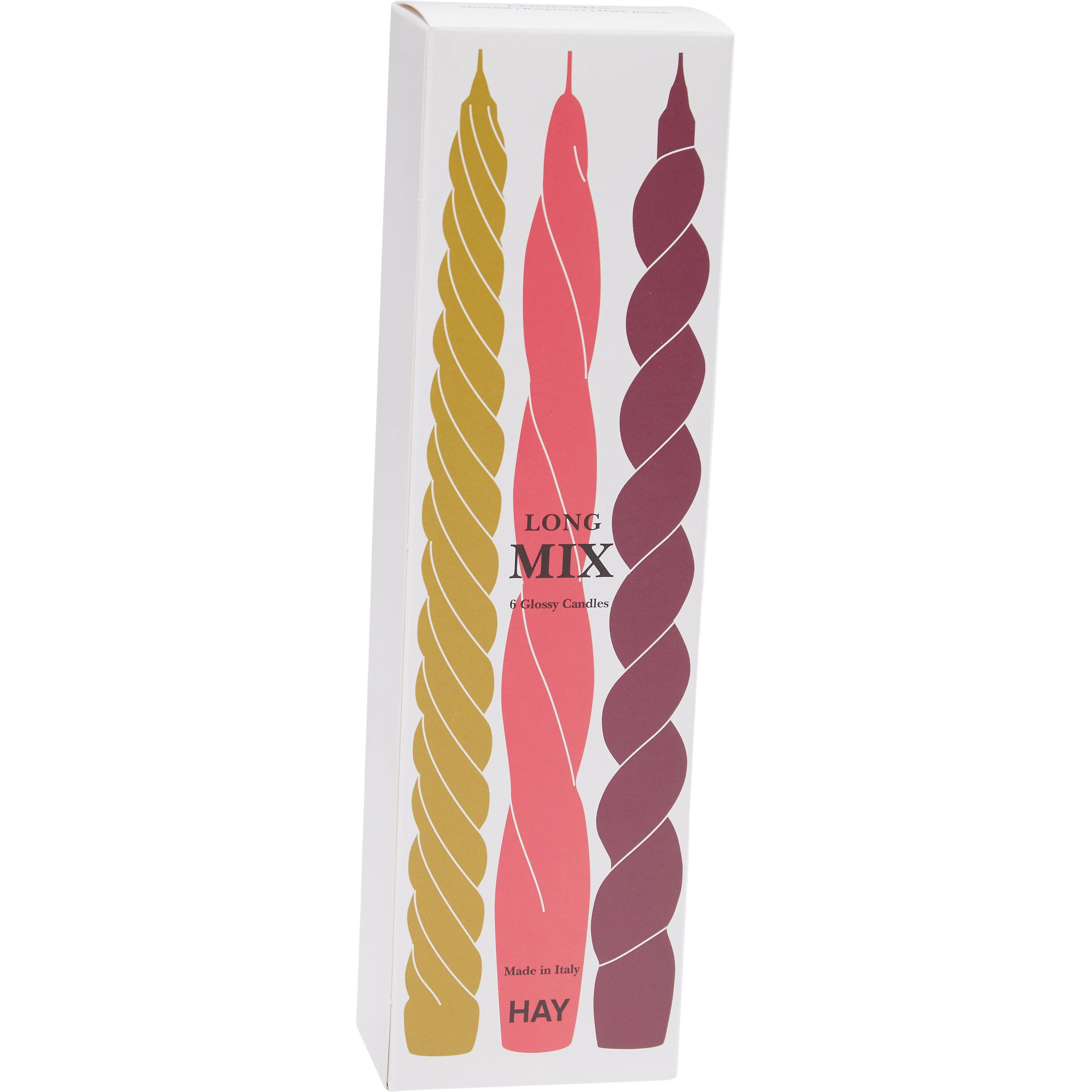 Candle Long Mix Set Of 6