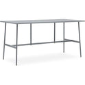 Union Bar Table - High Table - Grey - H95.5 - L: 190 x D: