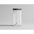 Thumbnail photo of Neon Floor Lamp/side Table Bronze