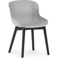 Thumbnail photo of Hyg Chair Wood - Dining Chair - Grey - Black Oak - H: 84 x L: 54 x D: 53.5 x Sh: 46 cm