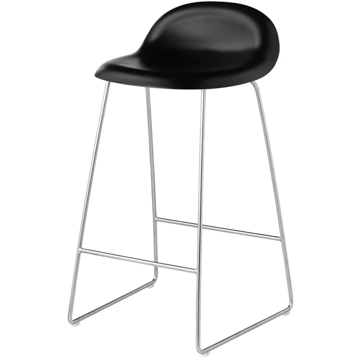 3d Counter Stool Sledge Base 65 cm