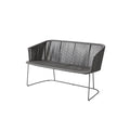 Moments Dinging Matbänk, Cane-line Soft Rope, Grey,no Cushion - Utomhussoffor - Foersom & Hiort-lorenzen Mdd