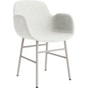 Form Armchair Full Upholstery Steel