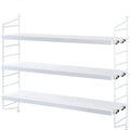 Thumbnail photo of String Pocket White - Wall shelves - Nils Strinning - Wood-coloured, white - Metal/wood