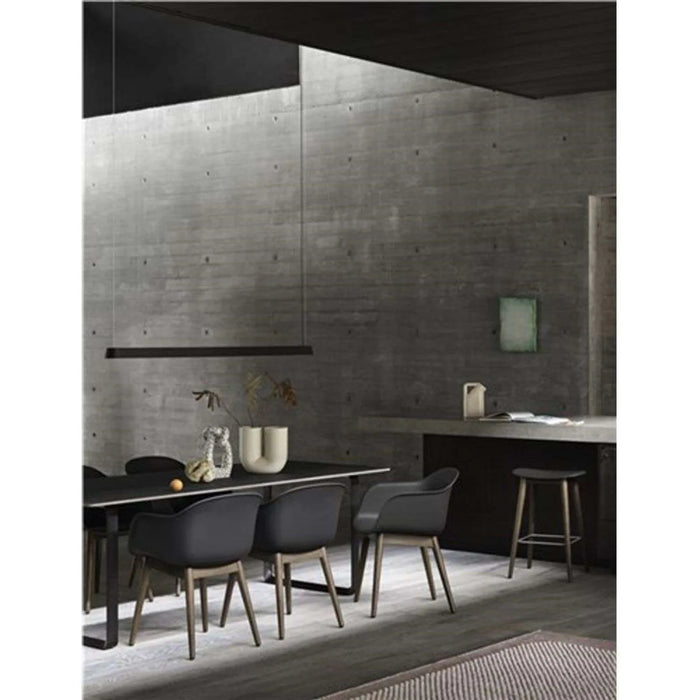 Photo of Linear Pendant Lamp / 169.2 cm Grey