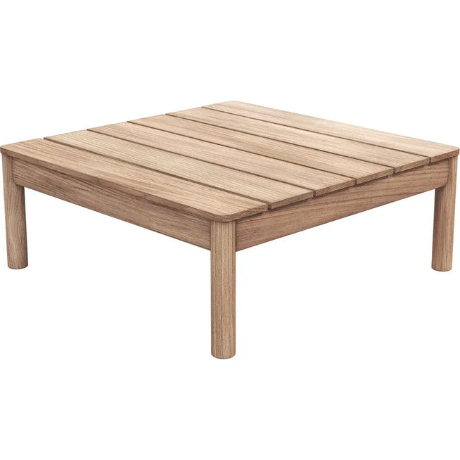 Photo of Tradition Lounge Table 27, Teak Fsc 100% - Outdoor dining table - Povl B. Eskildsen - Wood