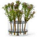 Meadow Vase - Blue, Small - Pots & Vases - Eva Schildt - Transparent, Blue