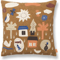 Thumbnail photo of Village Cushion - Pude - Village Cushion - Sugar Kelp - W40 X D1 X H40 Cm