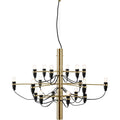 Thumbnail photo of 2097 Sarfatti Chandelier Brass