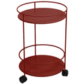 Thumbnail photo of Guinguette Side Table With Wheels Chili
