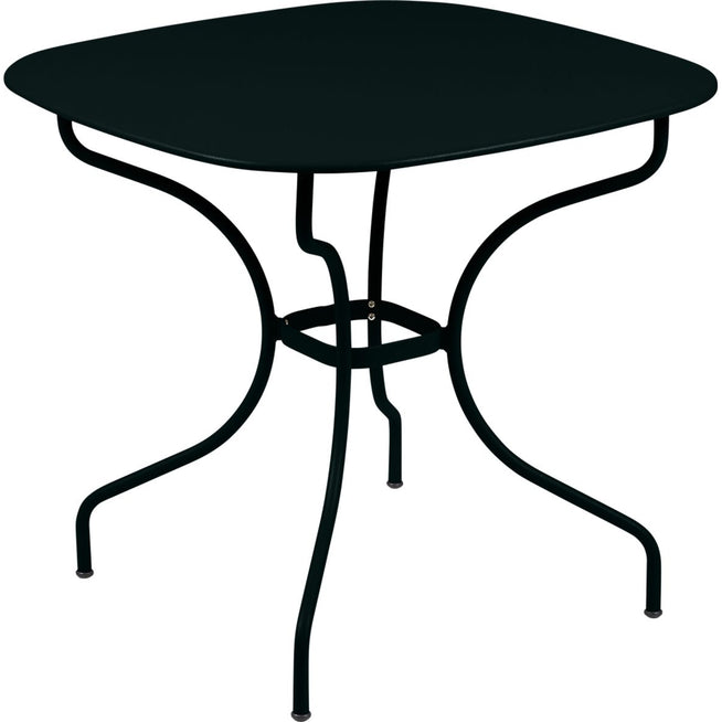 Photo of Opera+ Carronde Table 82 X 82, Liquorice - Matbord Utomhus - Svart - Metall