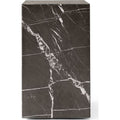 Plinth Tall Brown Grey Marble - Småbord & Sidobord - Norm Architects - Brun - Sten