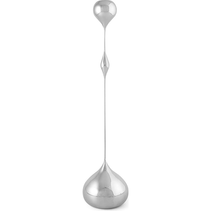 Tender Ljusstake High Nickel - Ljusstakar & Ljuslyktor - Charlotte Von Der Lancken - Silver