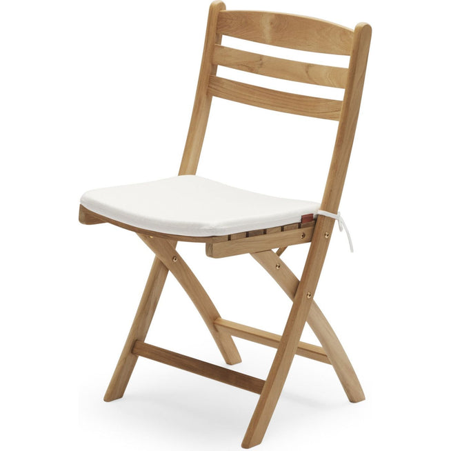 Photo of Selandia Chair Cushion, Quickdry Outdoor Foam, Outdoor Textile / White - Dynor & Kuddar - Skagerak Design Team - Vit