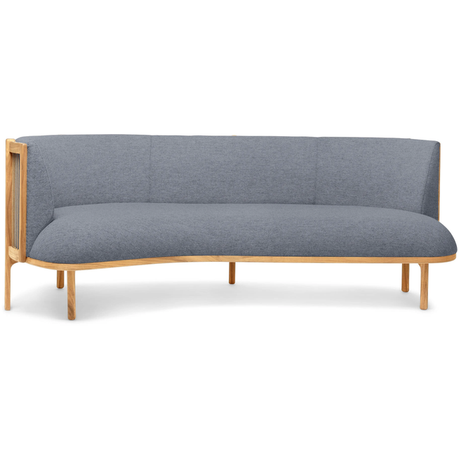 Photo of Carl Hansen - Rf1903 Sideways Sofa Left Oiled Oak/fiord
