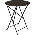 Bistro Table Ø 60 cm, Liquorice - Small Table & Side Table Outdoor - Black - Metal