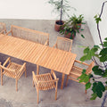 Thumbnail photo of M3 Sammen Table Teak-nature Oiled