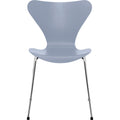 Thumbnail photo of Sjuan 3107 Lavender Blue Coloured Ash/chrome - Dining chairs - Arne Jacobsen - Blue - Metal/wood