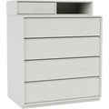 Thumbnail photo of Keep Chest Of Drawers, Plinth H3 Cm - Nordic - Byråer - Peter J. Lassen - Grå - Trä