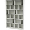Thumbnail photo of Read Spacious Bookshelf, Plinth H7 Cm - Nordic - Bokhyllor - Peter J. Lassen - Grå - Mdf