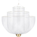 Thumbnail photo of Meshmatics Chandelier Large - Pendant Lamps - Silver