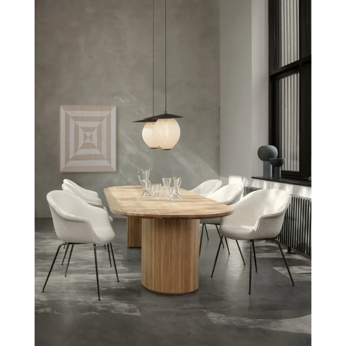 Moon Dining Table Elliptical 290x105 cm