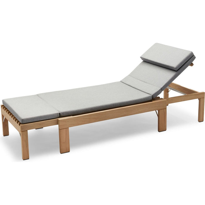 Riviera Cushion, Quickdry Outdoor Foam, Outdoor Textile / Ash - Dynor & Kuddar - Povl Eskildsen - Grå