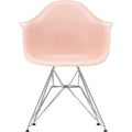 Thumbnail photo of Eames Plastic Armchair DAR - 41 Pale Rose - Chrome Base - Dining Chairs - Metal/plastic