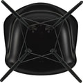 Thumbnail photo of Eames Plastic Armchair Daw - 12 Deep Black - Black Maple - Dining Chairs - Metal/wood/plastic
