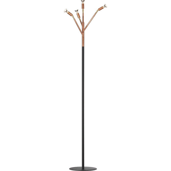 Photo of Kvist Floor Lamp, Raw Copper - Uplight - Jonas Bohlin - Copper