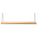 B145 Shelf W/brackets Shelf 20x90 Cm Oak