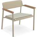 Thumbnail photo of Shine Lounge Chair Taupe - Wood