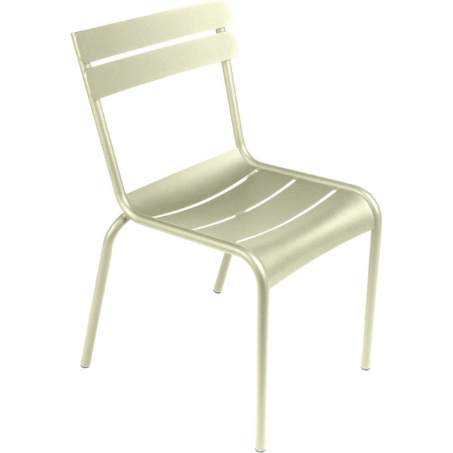 Photo of Luxembourg Chair Willow Green 65 - Garden Chairs - Frédéric Sofia - Green - Metal