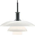 Thumbnail photo of PH 41/2-4 Glass Hanging Lamp Chrome