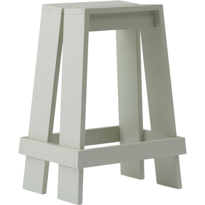 Photo of Light Barstool 65 cm Light Grey - Bar stools & Bar stools - Aspect Office - Grey - Wood