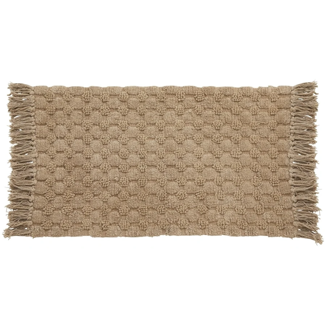 Photo of Luna Bath Mat - Light Brown 60x100cm