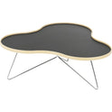Flower Table 107x114 Cm Black, 39cm